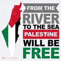 From The River To The Sea Palestine Will Be Free Comfort Colors Garment-Dyed Hooded Sweatshirt thumb 2