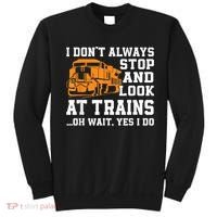 Funny Train Saying Freight Trains Trainspotter Sweatshirt thumb 0