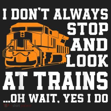 Funny Train Saying Freight Trains Trainspotter 12oz Stainless Steel Coffee Mug