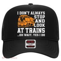Funny Train Saying Freight Trains Trainspotter Hat thumb 0