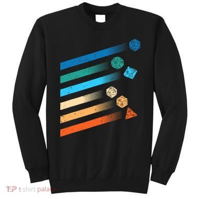 Funny Tabletop Shirt Dice For Dragons D20 RPG Gamer Tabletop Sweatshirt