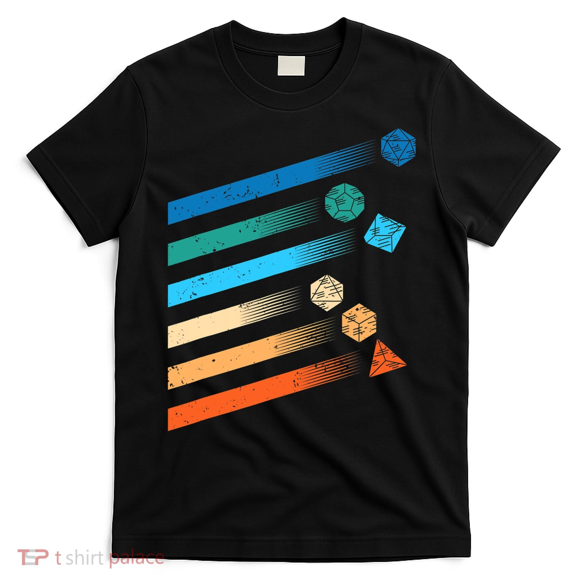 Funny Tabletop Shirt Dice For Dragons D20 RPG Gamer Tabletop T-Shirt