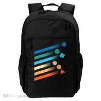 Funny Tabletop Shirt Dice For Dragons D20 RPG Gamer Tabletop Backpack thumb 0