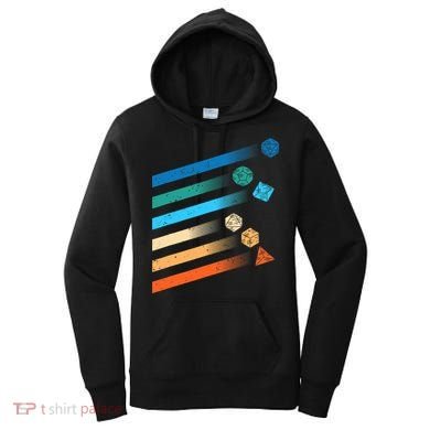 Funny Tabletop Shirt Dice For Dragons D20 RPG Gamer Tabletop Women's Hoodie