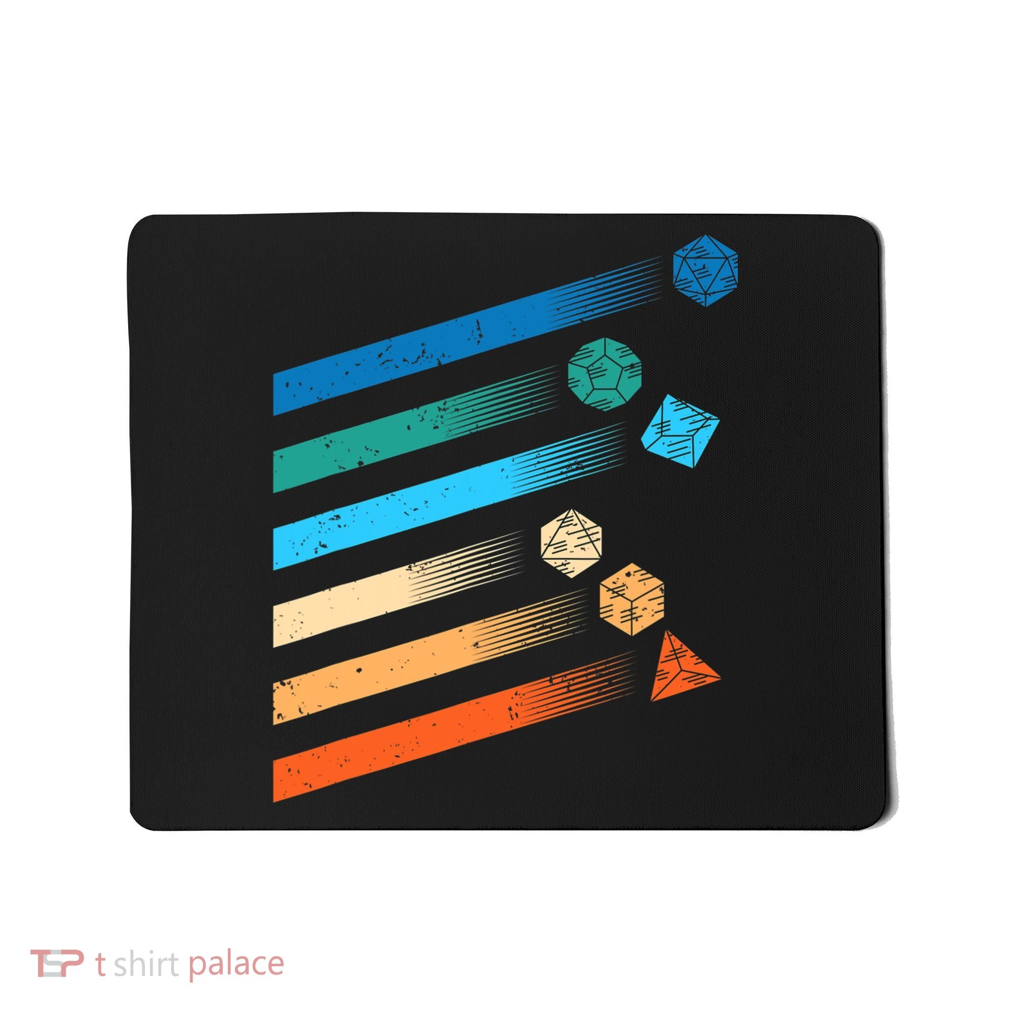Funny Tabletop Shirt Dice For Dragons D20 RPG Gamer Tabletop Mousepad