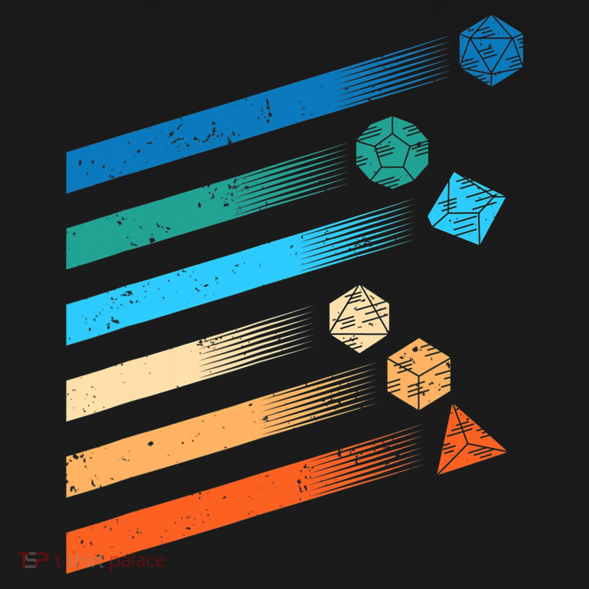 Funny Tabletop Shirt Dice For Dragons D20 RPG Gamer Tabletop Mousepad