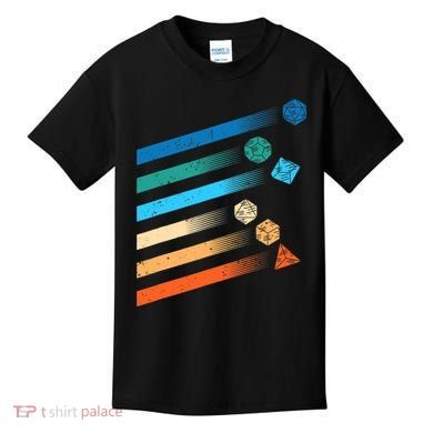 Funny Tabletop Shirt Dice For Dragons D20 RPG Gamer Tabletop Kids T-Shirt