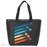 Funny Tabletop Shirt Dice For Dragons D20 RPG Gamer Tabletop Tote Bag thumb 0