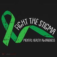 Fight The Stigma Mental Health Awareness Green Ribbon Women's Hoodie thumb 2