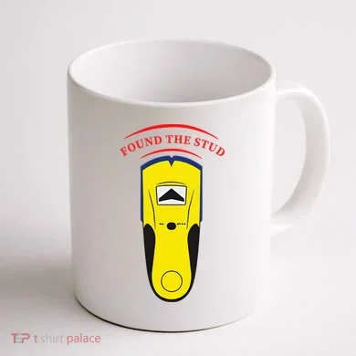 Found The Stud Coffee Mug back