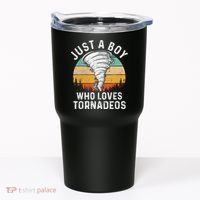 Funny Tornado Storm Chasing Twister Hurricane Boys Tumbler thumb 0