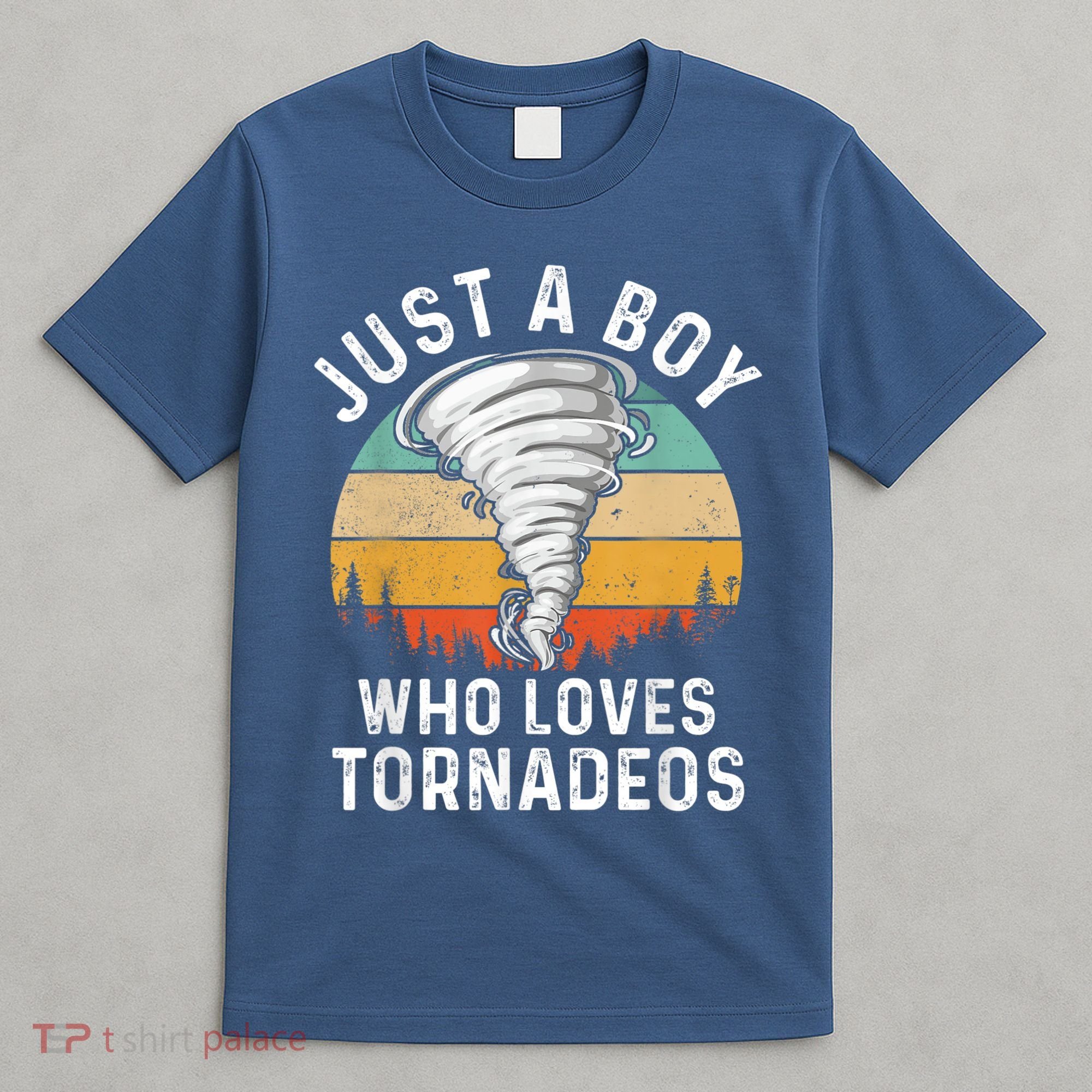 Funny Tornado Storm Chasing Twister Hurricane Boys T-Shirt