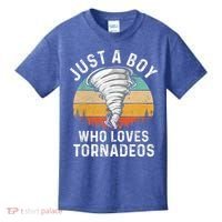 Funny Tornado Storm Chasing Twister Hurricane Boys Kids T-Shirt thumb 0