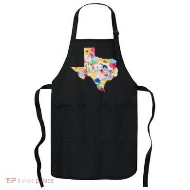 Flower Texas State Floral Design Apron
