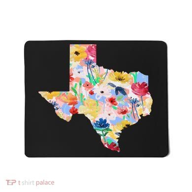 Flower Texas State Floral Design Mousepad