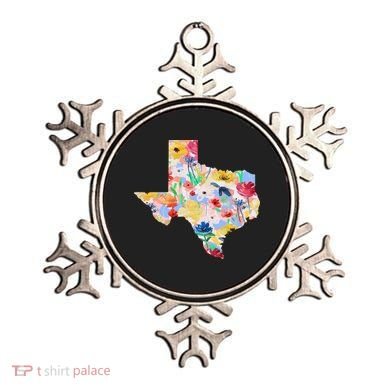 Flower Texas State Floral Design Ornament