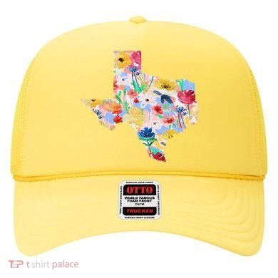 Flower Texas State Floral Design Hat