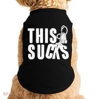 Funny This Sucks Vacuum Cleaner Doggie Tank thumb 0