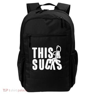 Funny This Sucks Vacuum Cleaner Backpack