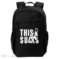 Funny This Sucks Vacuum Cleaner Backpack thumb 0