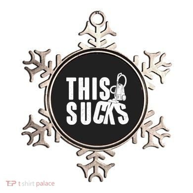 Funny This Sucks Vacuum Cleaner Ornament