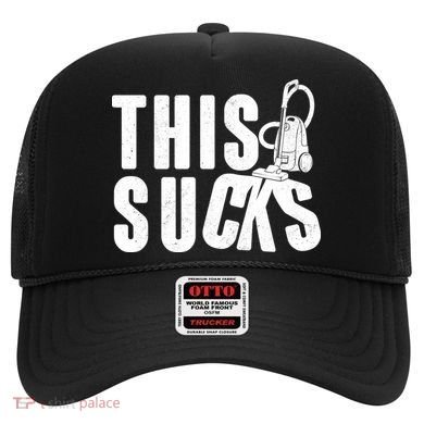 Funny This Sucks Vacuum Cleaner Hat