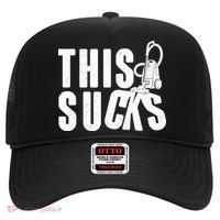 Funny This Sucks Vacuum Cleaner Hat thumb 0