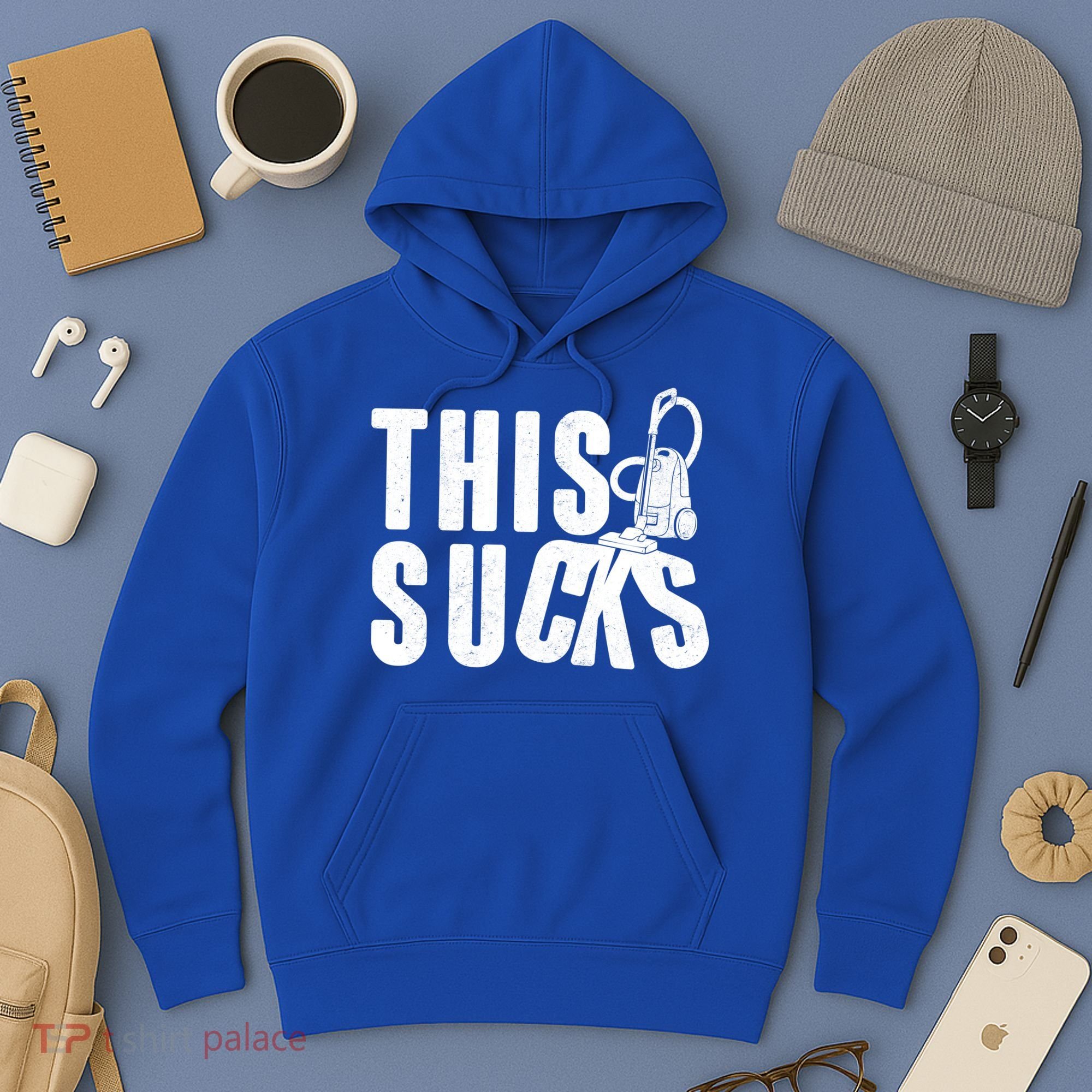 Funny This Sucks Vacuum Cleaner Hoodie