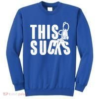 Funny This Sucks Vacuum Cleaner Sweatshirt thumb 0