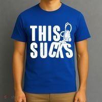 Funny This Sucks Vacuum Cleaner T-Shirt thumb 3