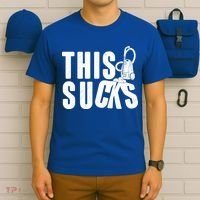 Funny This Sucks Vacuum Cleaner T-Shirt thumb 6