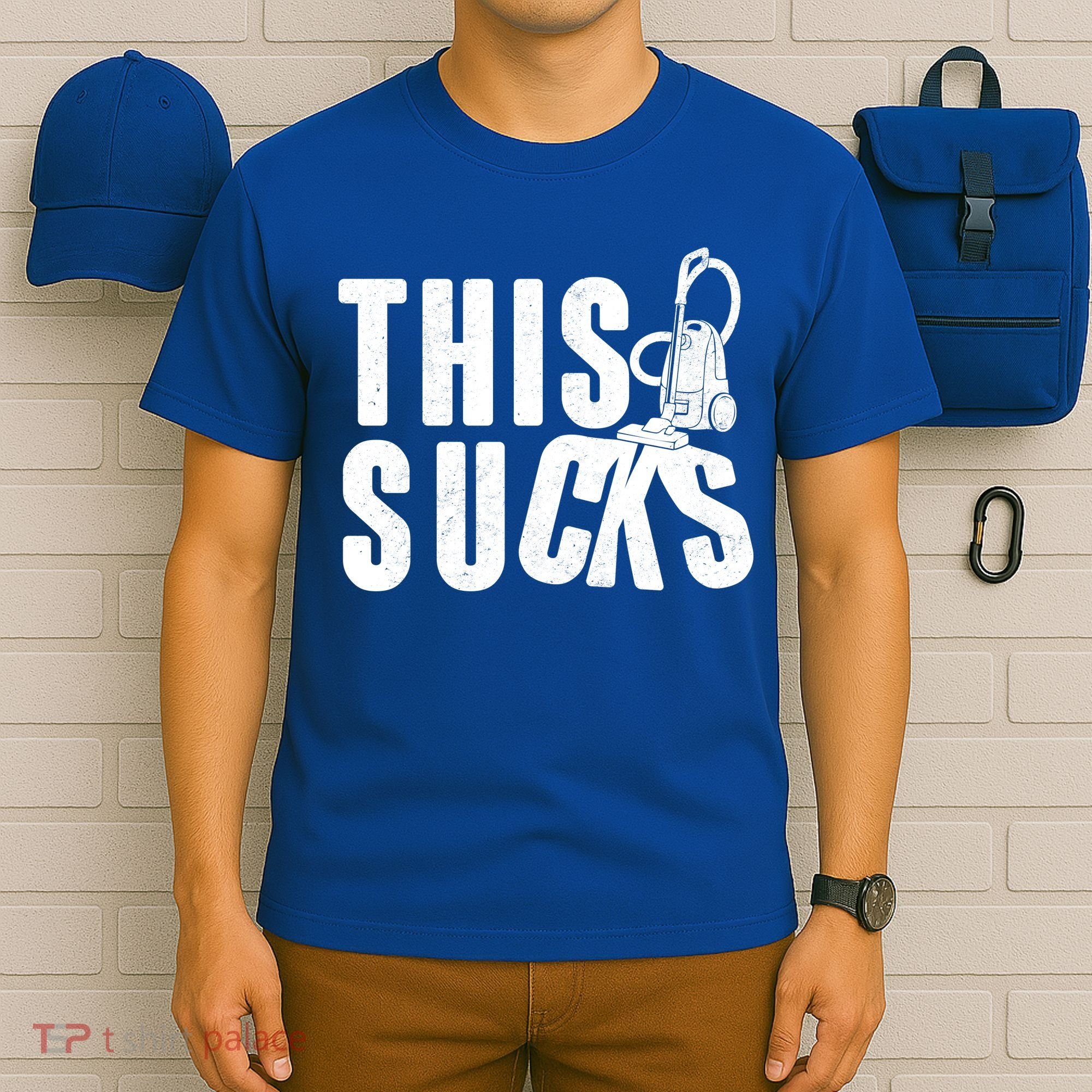 Funny This Sucks Vacuum Cleaner T-Shirt