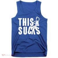 Funny This Sucks Vacuum Cleaner Tank Top thumb 0