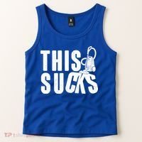 Funny This Sucks Vacuum Cleaner Tank Top thumb 2