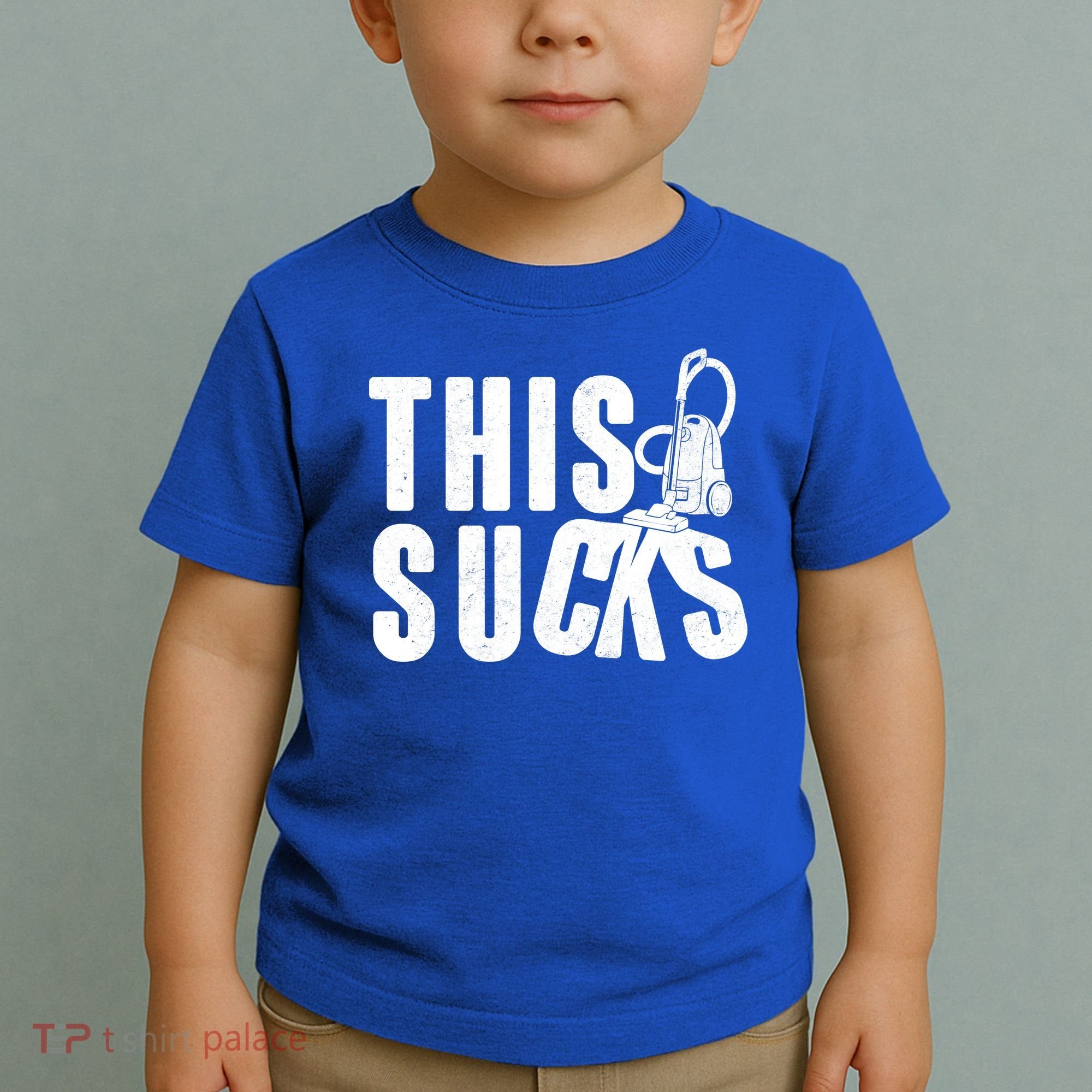 Funny This Sucks Vacuum Cleaner Toddler T-Shirt