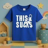 Funny This Sucks Vacuum Cleaner Toddler T-Shirt thumb 3