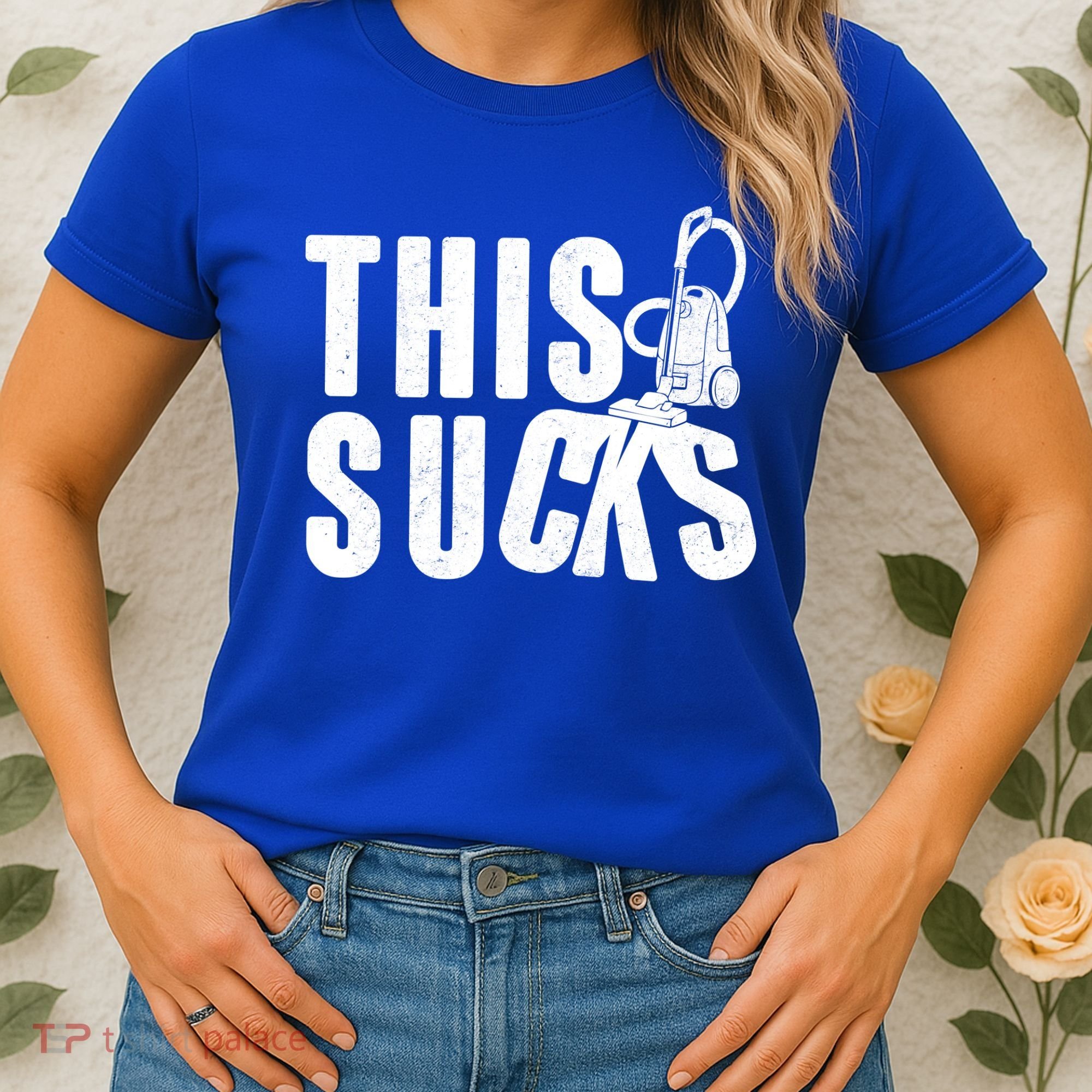Funny This Sucks Vacuum Cleaner Women's T-Shirt