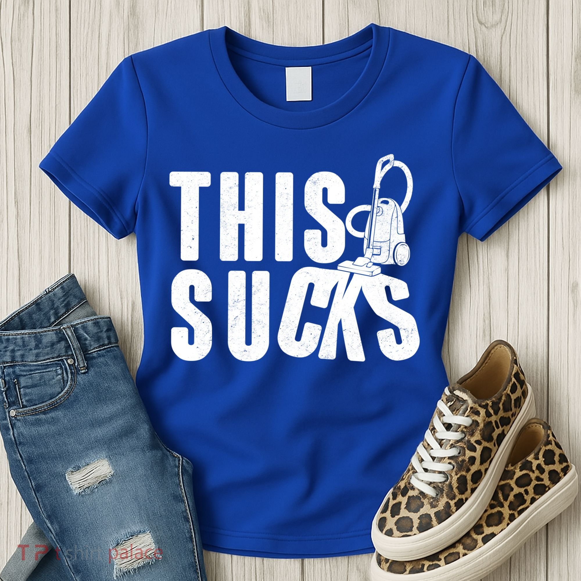 Funny This Sucks Vacuum Cleaner Women's T-Shirt