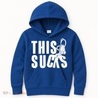 Funny This Sucks Vacuum Cleaner Kids Hoodie thumb 0
