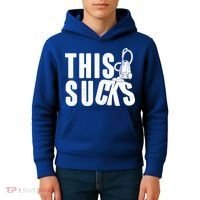 Funny This Sucks Vacuum Cleaner Kids Hoodie thumb 4