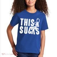 Funny This Sucks Vacuum Cleaner Kids T-Shirt thumb 2