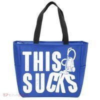 Funny This Sucks Vacuum Cleaner Tote Bag thumb 0