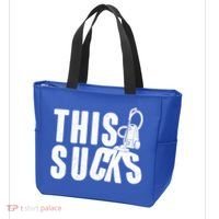 Funny This Sucks Vacuum Cleaner Tote Bag thumb 3