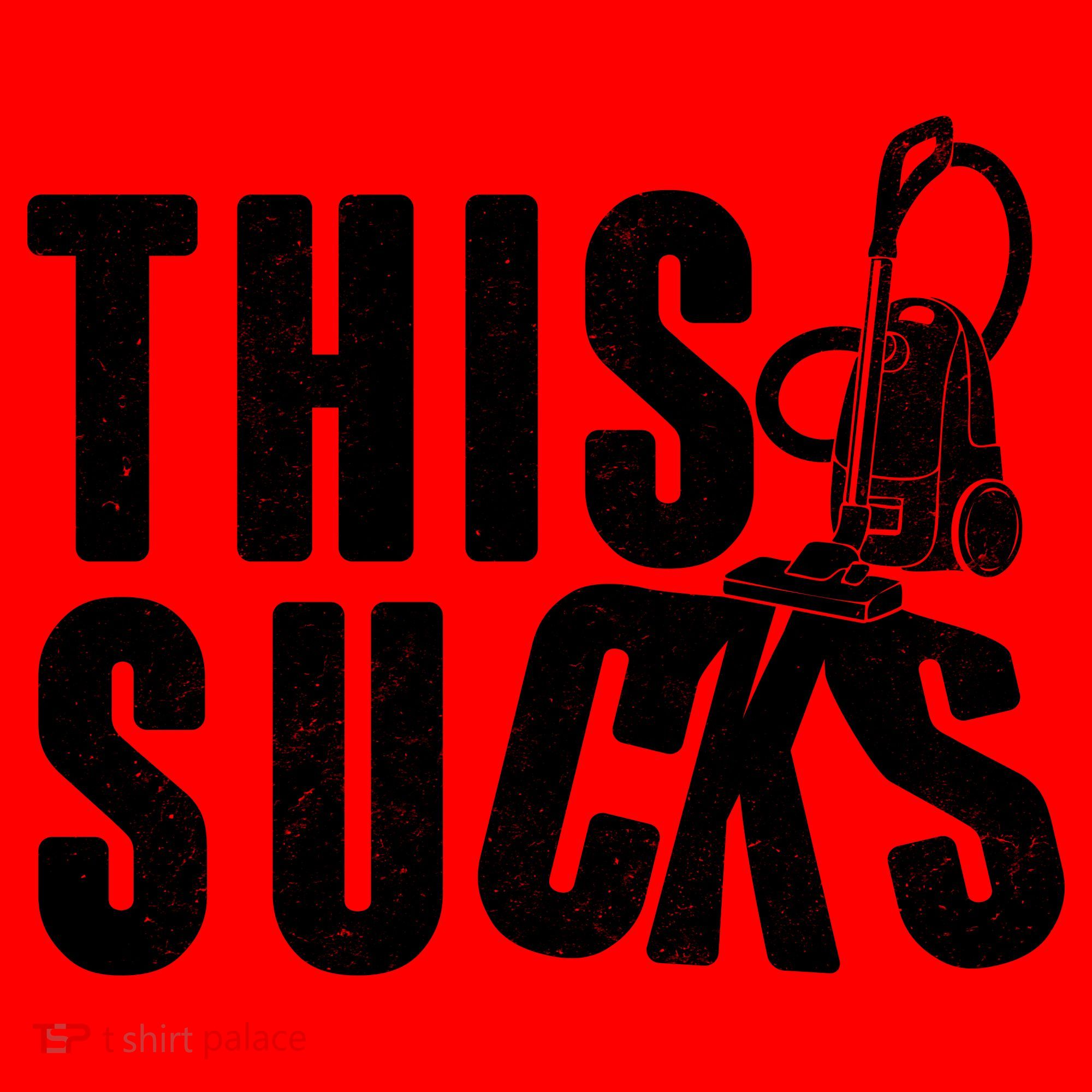 Funny This Sucks Vacuum Cleaner Santa Hat
