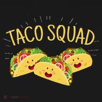 Funny Taco Squad Cute Mexican Food Lover Ornament thumb 1