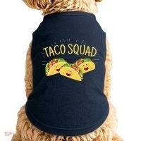Funny Taco Squad Cute Mexican Food Lover Doggie Tank thumb 0