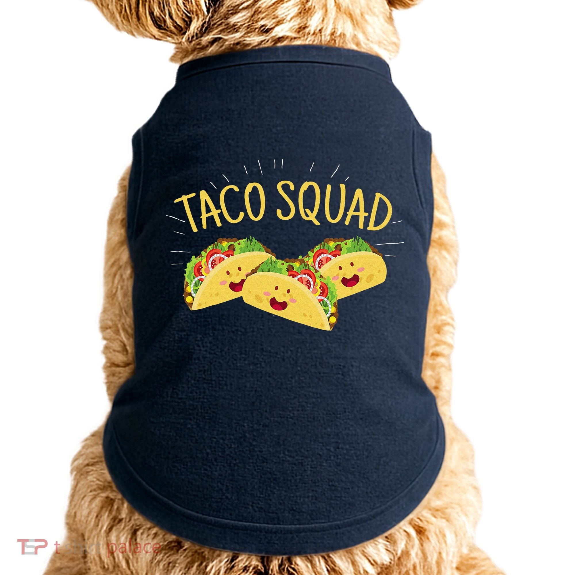 Funny Taco Squad Cute Mexican Food Lover Doggie Tank