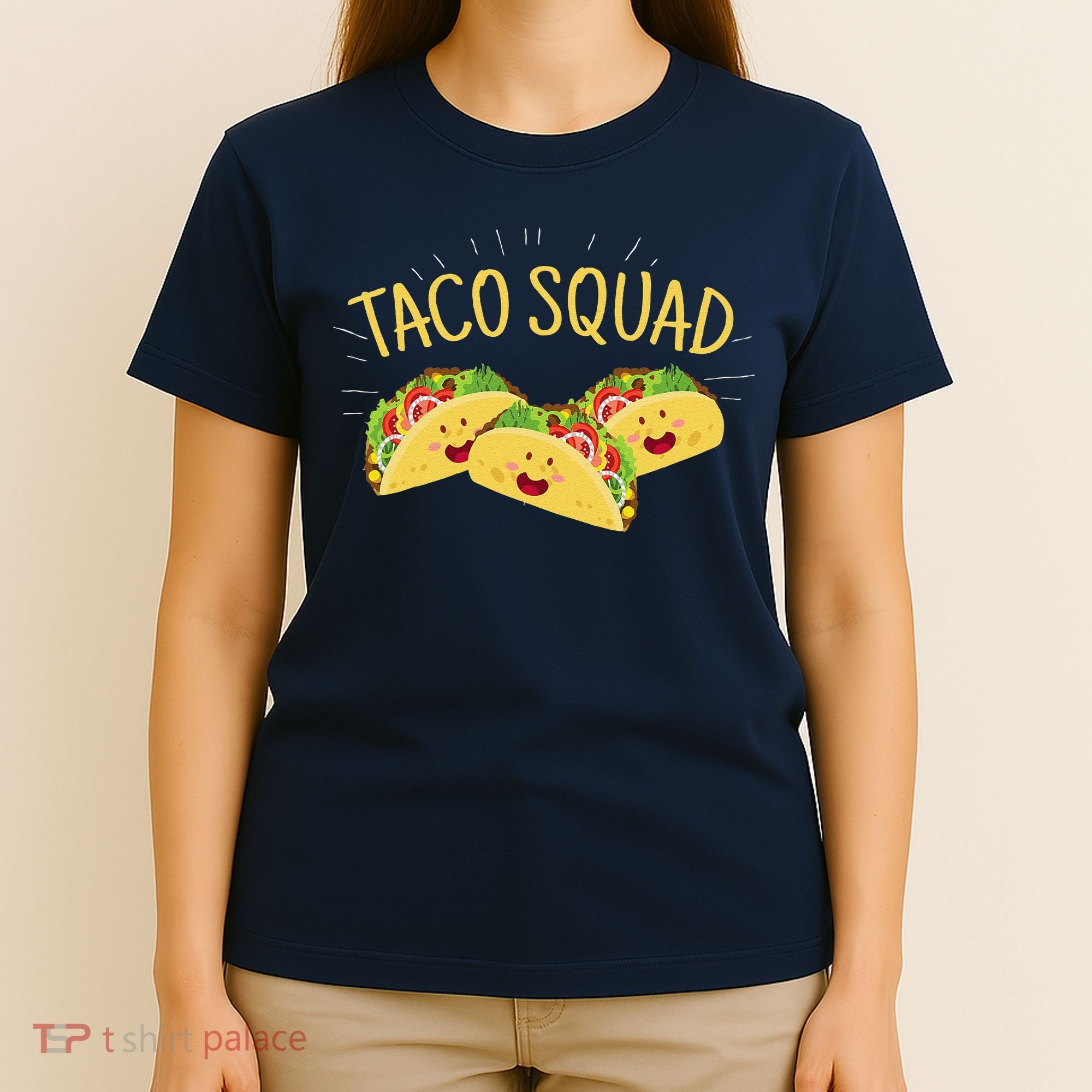 Funny Taco Squad Cute Mexican Food Lover T-Shirt