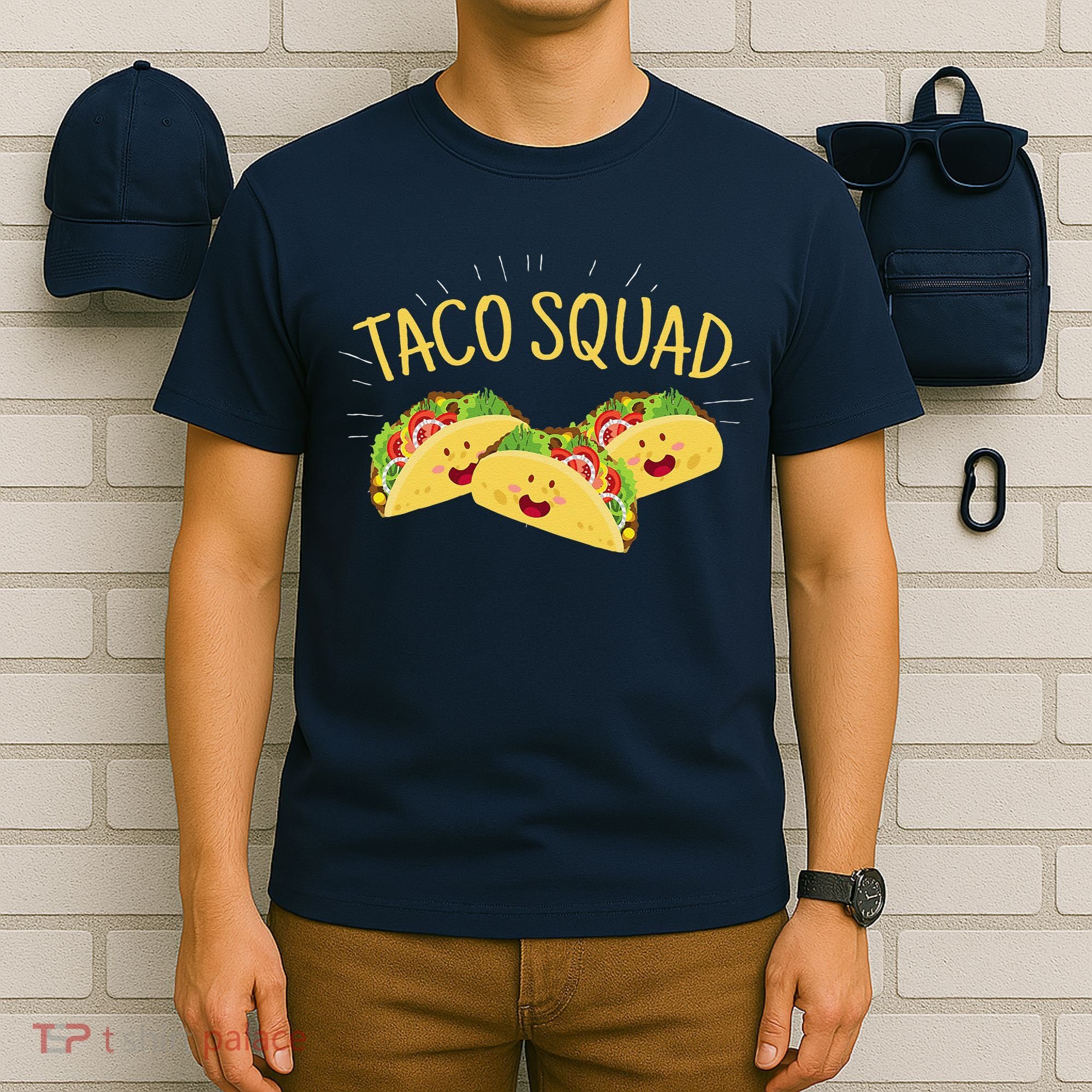 Funny Taco Squad Cute Mexican Food Lover T-Shirt