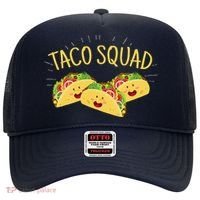 Funny Taco Squad Cute Mexican Food Lover Hat thumb 0